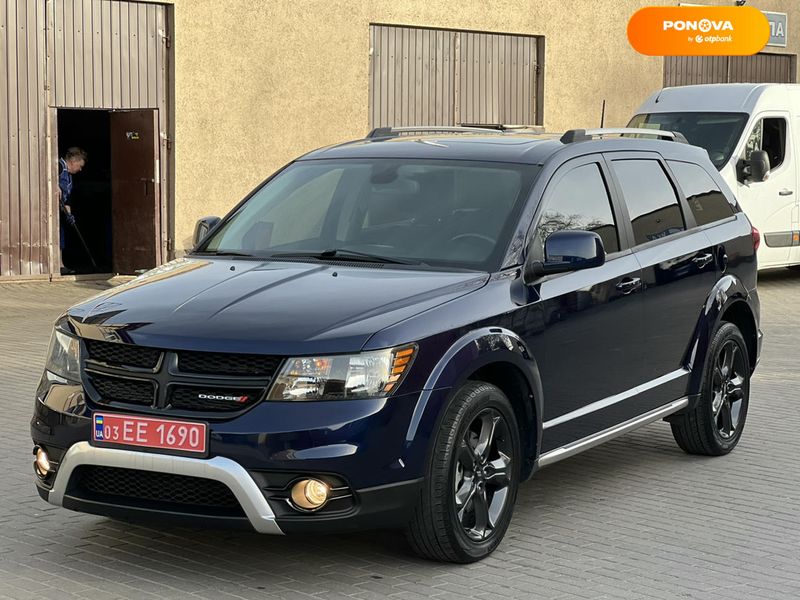 Dodge Journey, 2020, Бензин, 2.4 л., 225 тис. км, Позашляховик / Кросовер, Синій, Володимир-Волинський Cars-Pr-66795 фото