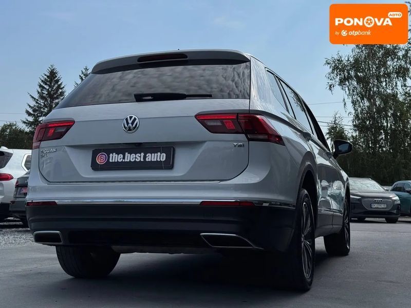 Volkswagen Tiguan, 2017 р., Бензин, 155 тис. км, Позашляховик / Кросовер, Білий, Рівне AT-10424628 фото