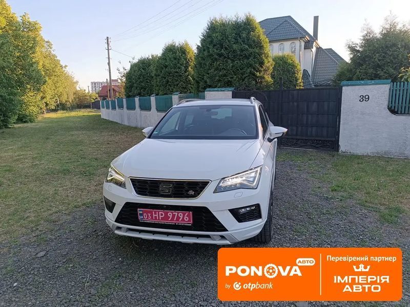 SEAT Ateca, 2020 г., Дизель, 218 тыс. км, Внедорожник / Кроссовер, Белый, Луцк AT-10431672 фото