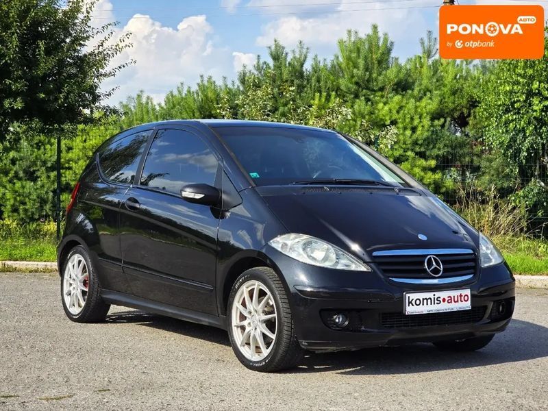 Mercedes-Benz A-Class, 2006 г., Бензин, 174 тыс. км, Хетчбек, Чорный, Хмельницкий AT-10410077 фото