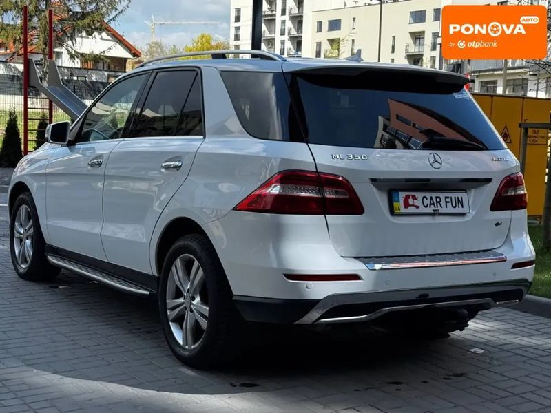 Mercedes-Benz M-Class, 2014 р., Дизель, 282 тис. км, Позашляховик / Кросовер, Білий, Львів AT-10418635 фото