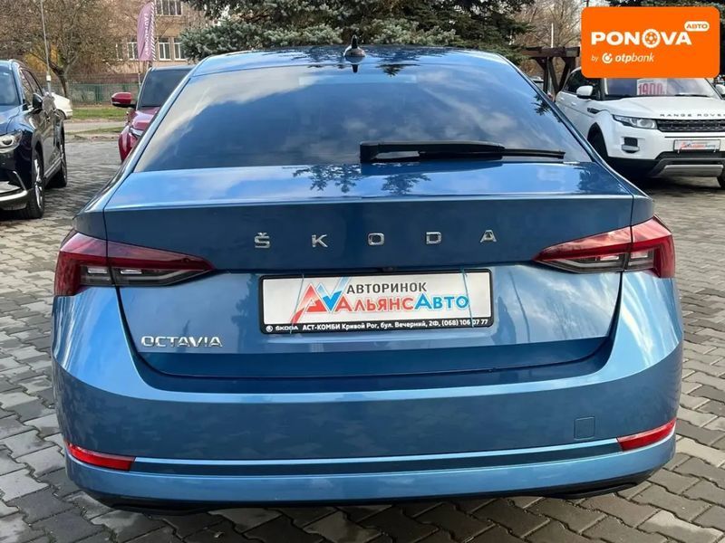 Skoda Octavia, 2020 г., Бензин, 120 тыс. км, Лифтбек, Синий, Кривой Рог AT-10404808 фото