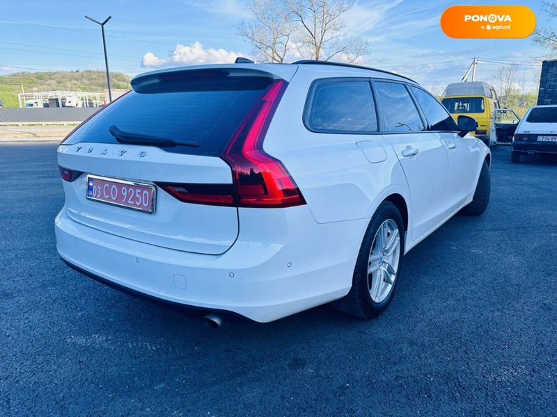 Volvo V90, 2018, Дизель, 2 л., 144 тыс. км, Универсал, Белый, Іршава Cars-Pr-65316 фото