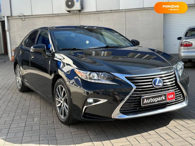 Lexus ES, 2017, Гібрид (HEV), 2.5 л., 136 тис. км, Седан, Чорний, Одеса 102242 фото