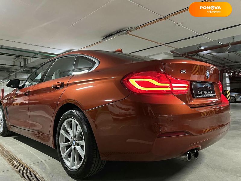 BMW 4 Series, 2017, Бензин, 2 л., 40 тис. км, Седан, Помаранчевий, Київ 97395 фото