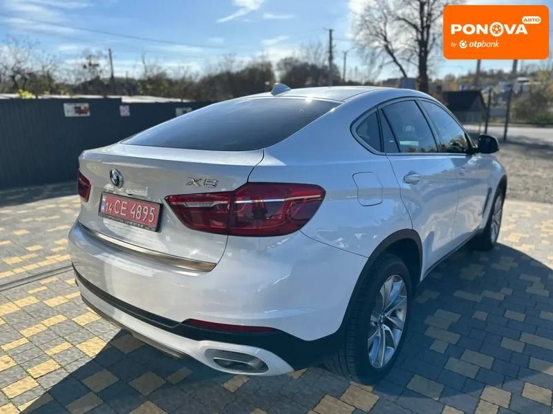 BMW X6, 2018 р., Бензин, 191 тис. км, Позашляховик / Кросовер, Білий, Львів AT-10409037 фото