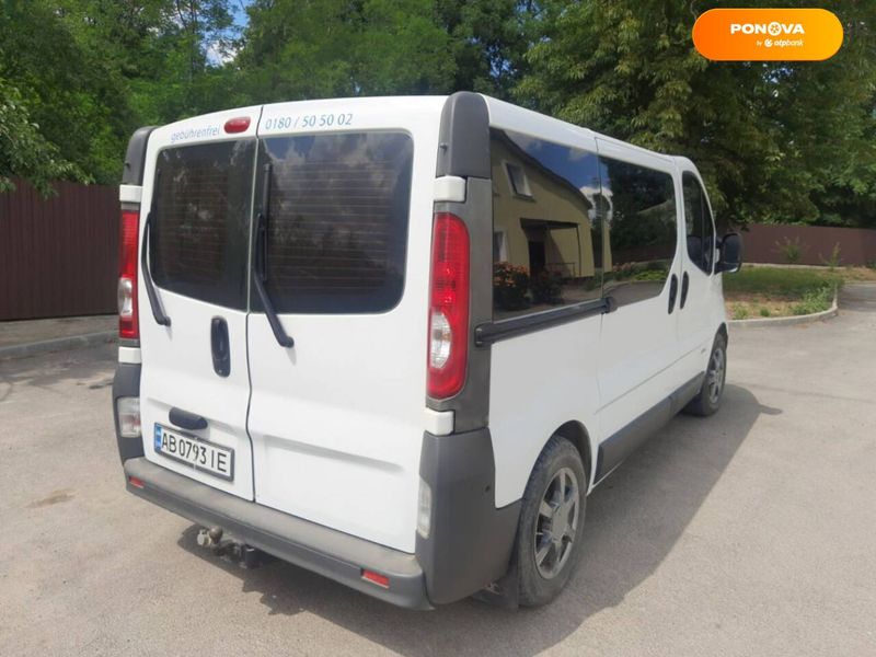 Renault Trafic, 2007, Дизель, 2 л., 387 тис. км, Мінівен, Білий, Ямпіль Cars-Pr-65810 фото