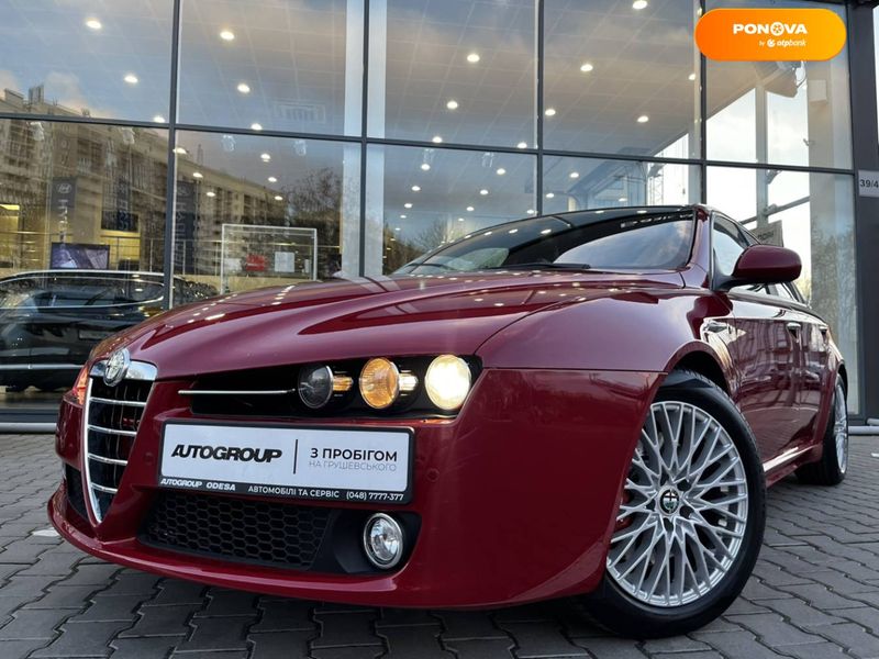 Alfa Romeo 159, 2008, Бензин, 2.2 л., 140 тыс. км, Седан, Красный, Одесса 8604 фото