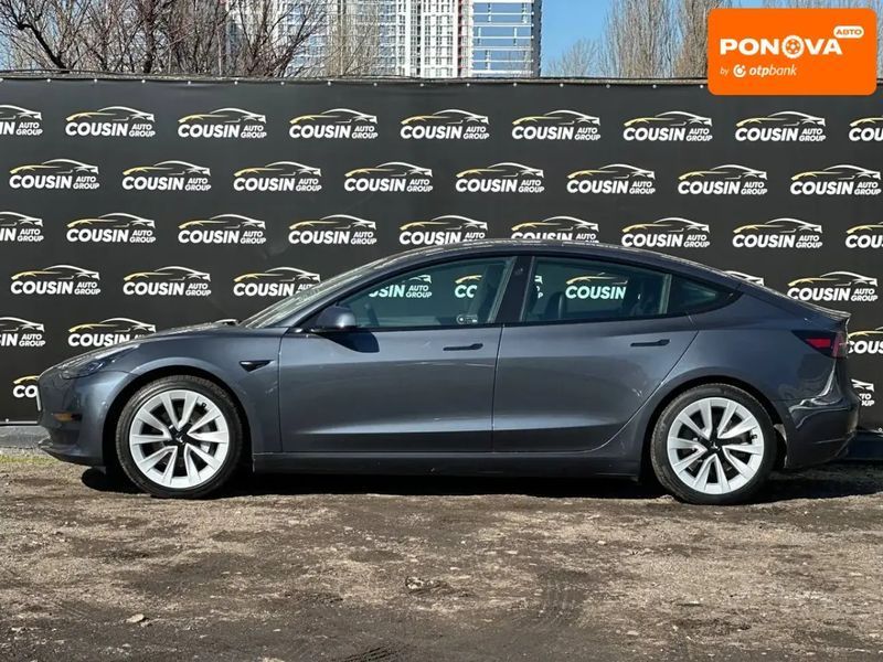 Tesla Model 3, 2022 г., Електро, 78 тыс. км, Седан, Серый, Киев AT-10411643 фото