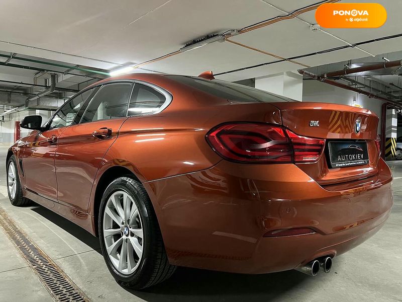 BMW 4 Series, 2017, Бензин, 2 л., 40 тис. км, Седан, Помаранчевий, Київ 97395 фото