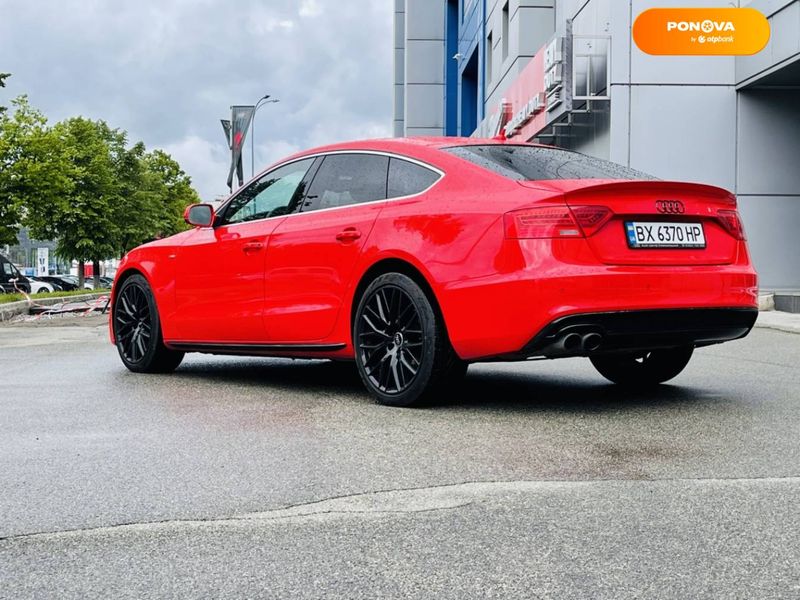 Audi A5 Sportback, 2015, Дизель, 2 л., 238 тыс. км, Лифтбек, Красный, Киев 42312 фото