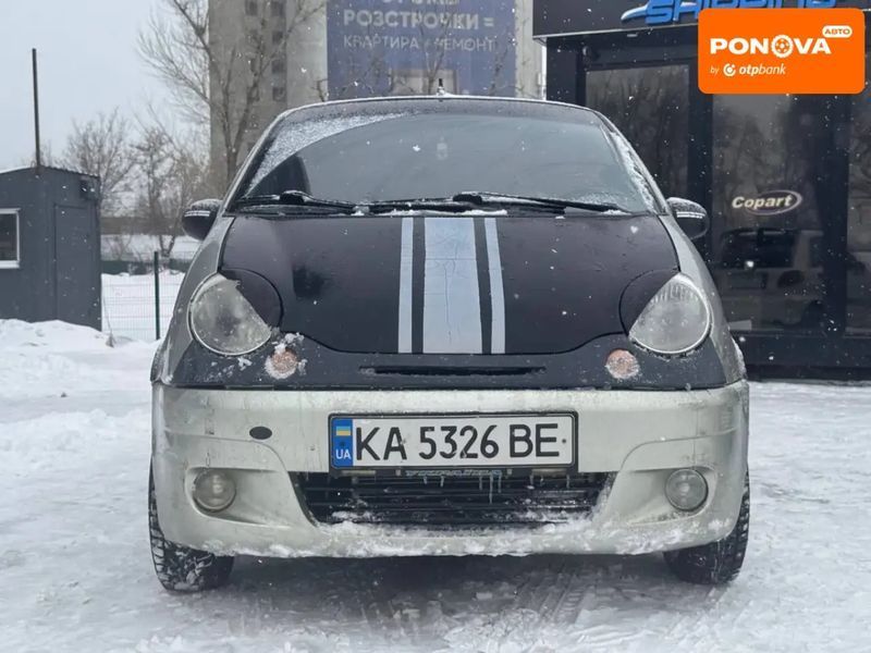 Daewoo Matiz, 2008 р., Бензин, 104 тис. км, Хетчбек, Сірий, Київ AT-10410495 фото