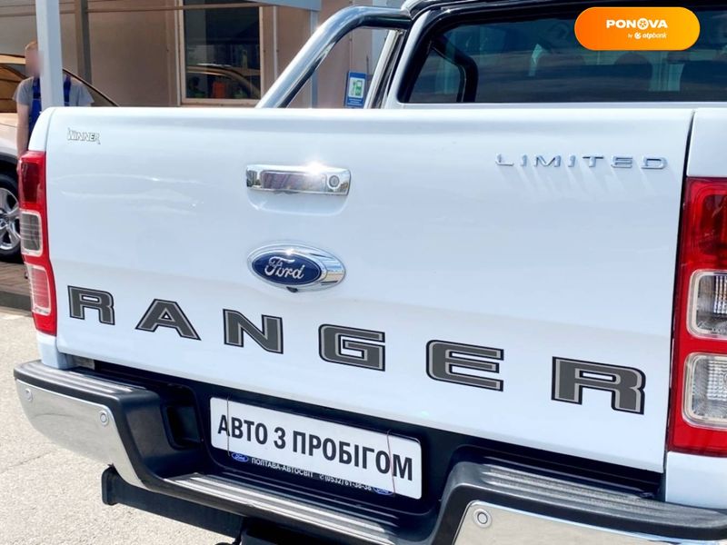Ford Ranger, 2020, Дизель, 2 л., 98 тыс. км, Пікап, Белый, Киев 50841 фото
