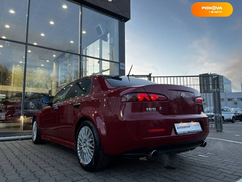 Alfa Romeo 159, 2008, Бензин, 2.2 л., 140 тыс. км, Седан, Красный, Одесса 8604 фото