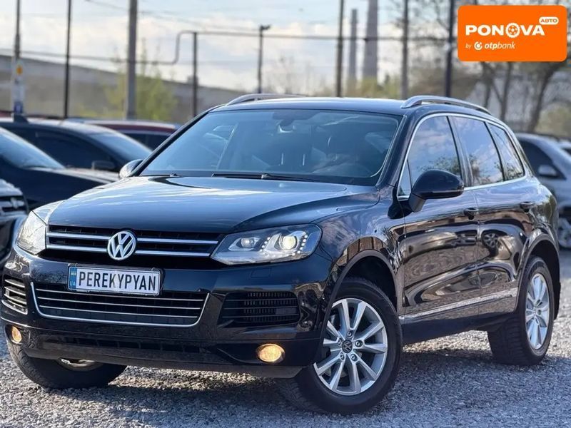 Volkswagen Touareg, 2014 г., Дизель, 163 тыс. км, Внедорожник / Кроссовер, Чорный, Днепр (Днепропетровск) AT-10417792 фото