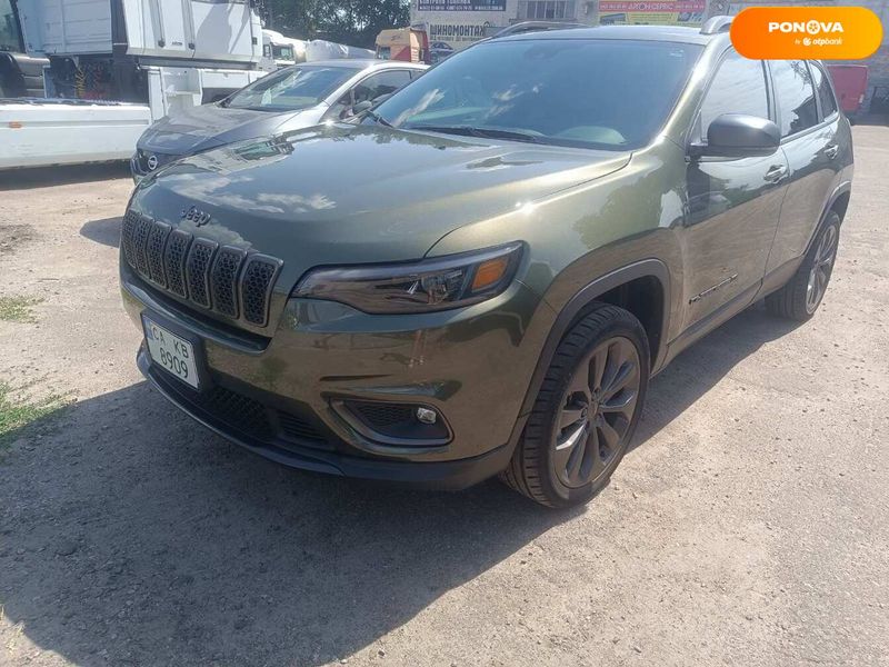 Jeep Cherokee, 2020, Бензин, 2 л., 57 тис. км, Позашляховик / Кросовер, Зелений, Черкаси 109564 фото