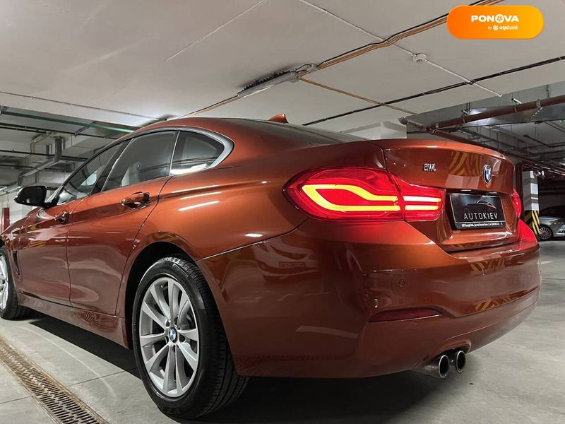 BMW 4 Series, 2017, Бензин, 2 л., 40 тис. км, Седан, Помаранчевий, Київ 97395 фото