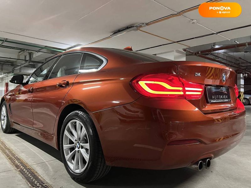 BMW 4 Series, 2017, Бензин, 2 л., 40 тыс. км, Седан, Оранжевый, Киев 97395 фото