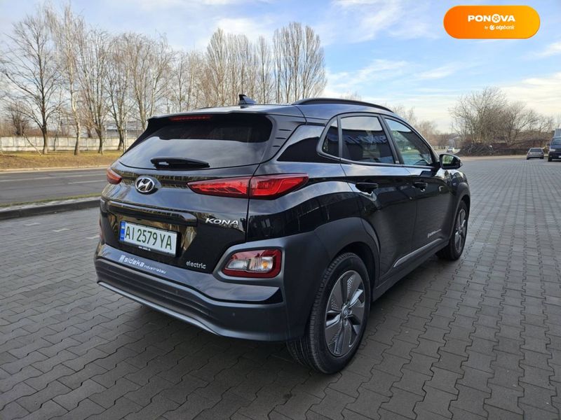 Hyundai Kona Electric, 2020, Електро, 44 тис. км, Позашляховик / Кросовер, Чорний, Біла Церква Cars-Pr-66682 фото