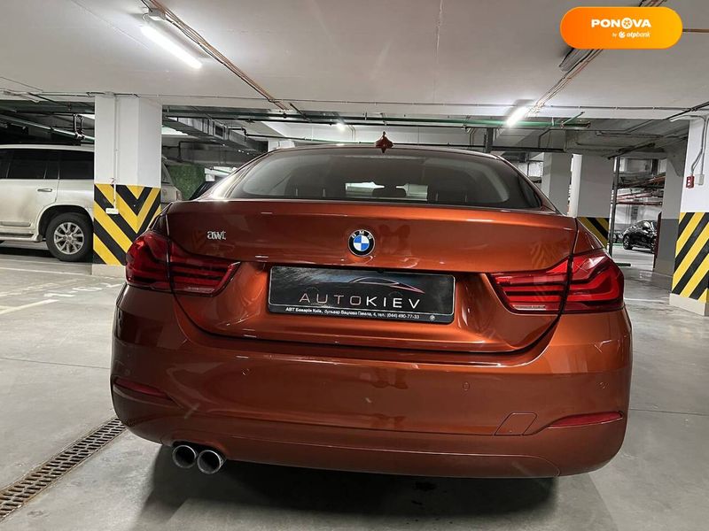 BMW 4 Series, 2017, Бензин, 2 л., 40 тис. км, Седан, Помаранчевий, Київ 97395 фото