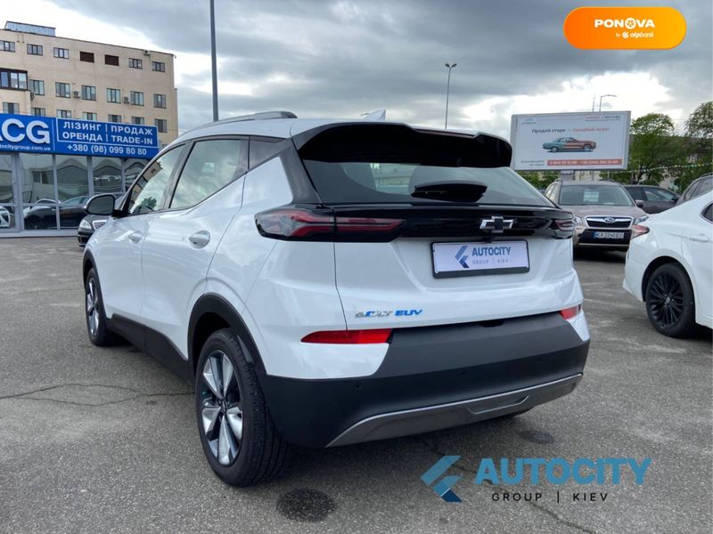 Chevrolet Bolt EUV, 2021, Електро, 4 тыс. км, Внедорожник / Кроссовер, Белый, Киев 45856 фото