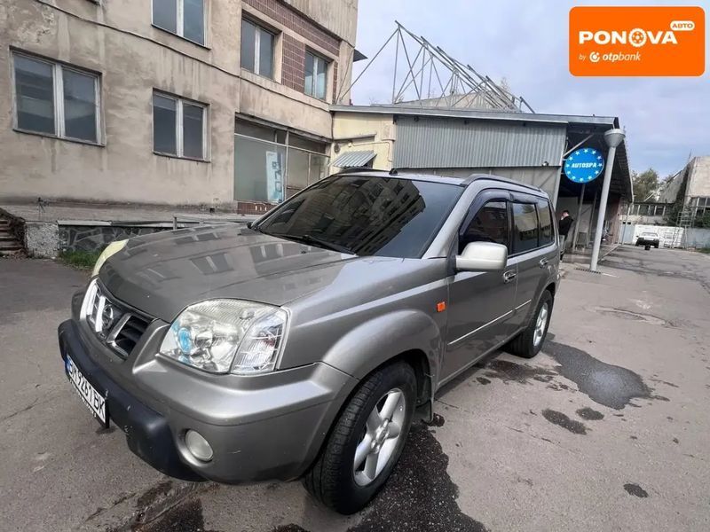 Nissan X-Trail, 2003 г., Газ пропан-бутан / Бензин, 262 тыс. км, Минивен, Серый, Сумы AT-10402710 фото