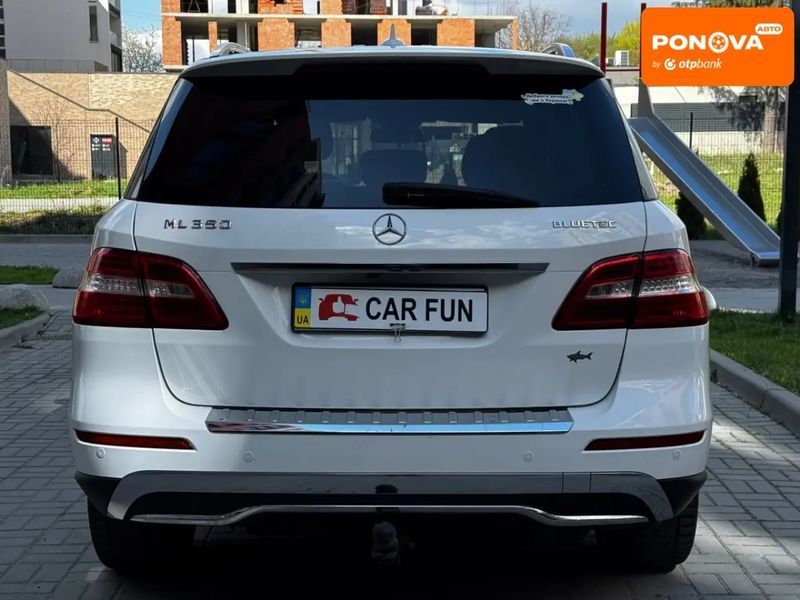Mercedes-Benz M-Class, 2014 р., Дизель, 282 тис. км, Позашляховик / Кросовер, Білий, Львів AT-10418635 фото