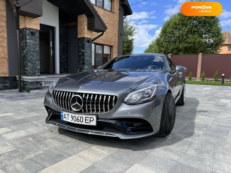 Mercedes-Benz SLC-Class, 2017, Бензин, 2 л., 45 тыс. км, Родстер, Серый, Ивано Франковск Cars-Pr-142770 фото