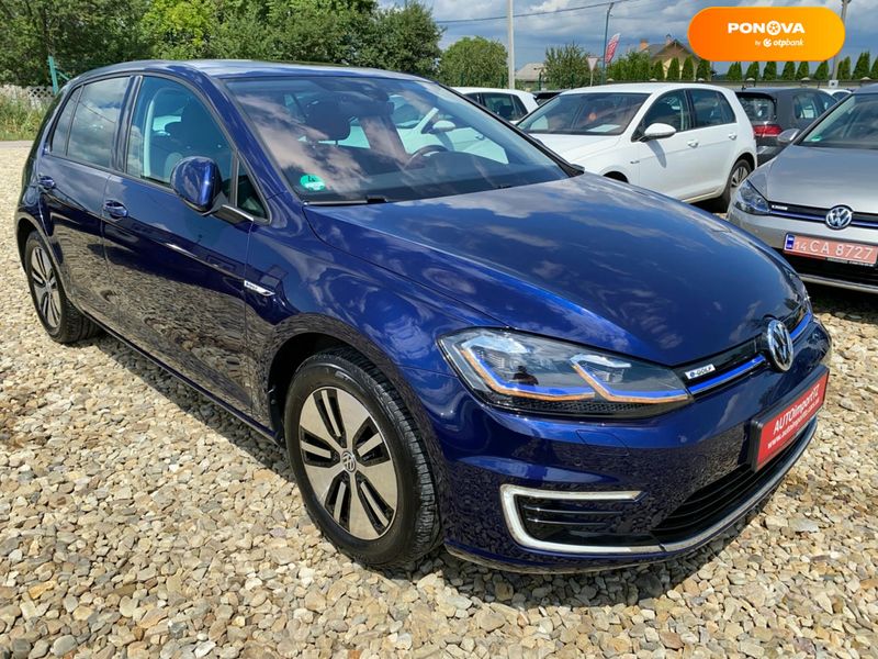 Volkswagen e-Golf, 2020, Електро, 54 тис. км, Хетчбек, Синій, Львів 107639 фото