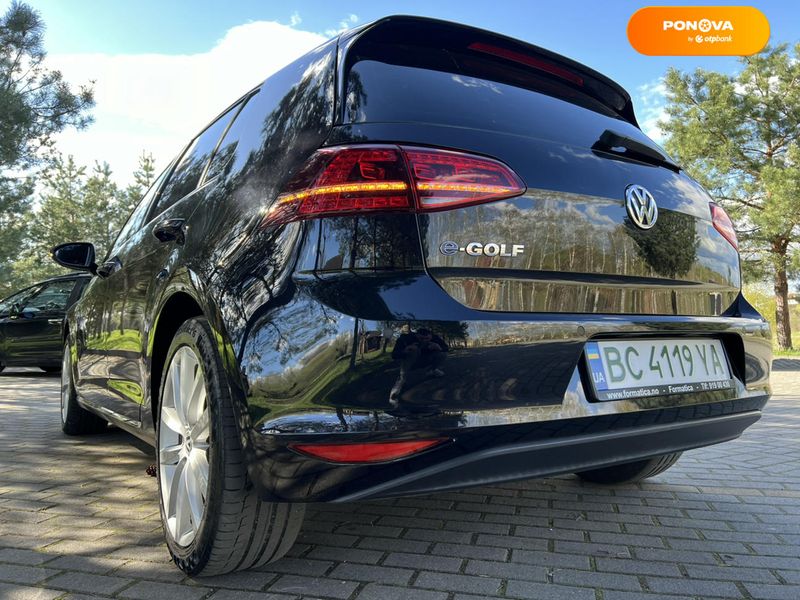 Volkswagen e-Golf, 2015, Електро, 167 тис. км, Хетчбек, Чорний, Дрогобич Cars-Pr-65698 фото