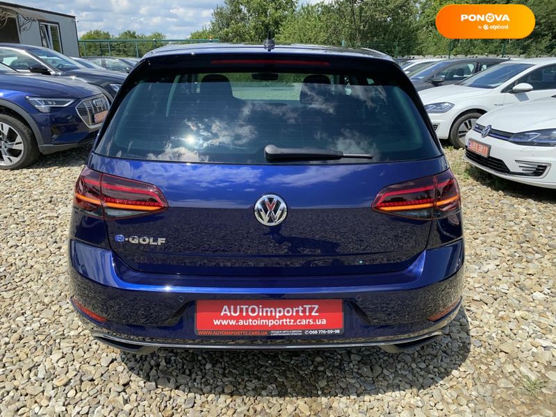 Volkswagen e-Golf, 2020, Електро, 54 тис. км, Хетчбек, Синій, Львів 107639 фото