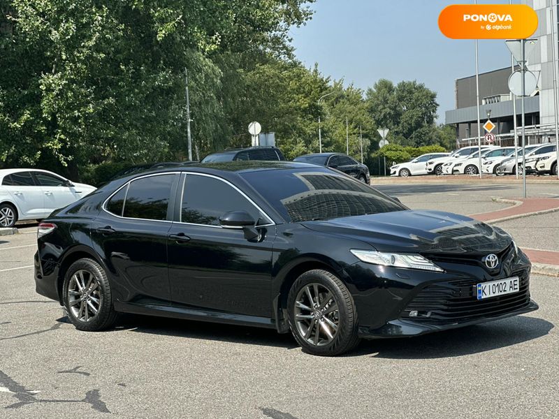 Toyota Camry, 2018, Газ пропан-бутан / Бензин, 2.49 л., 139 тис. км, Седан, Чорний, Київ 111330 фото