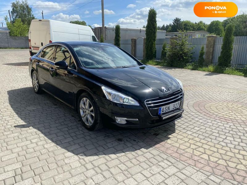 Peugeot 508, 2011, Дизель, 1.6 л., 331 тыс. км, Седан, Чорный, Бровари Cars-Pr-61094 фото