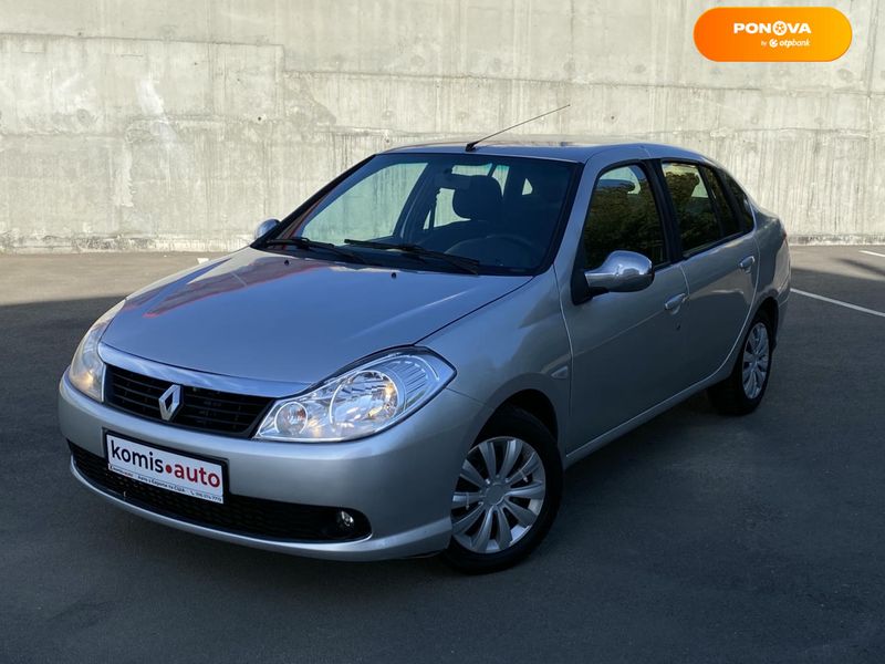 Renault Clio Symbol, 2010, Бензин, 1.4 л., 322 тис. км, Седан, Сірий, Вінниця 193384 фото