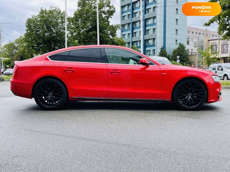 Audi A5 Sportback, 2015, Дизель, 2 л., 238 тыс. км, Лифтбек, Красный, Киев 42312 фото