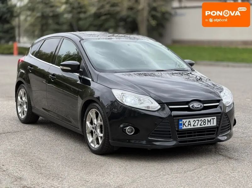 Ford Focus, 2014 р., Бензин, 151 тис. км, Хетчбек, Чорний, Дніпро (Дніпропетровськ) AT-10418227 фото