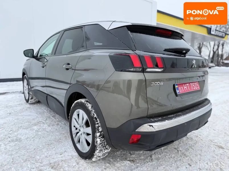 Peugeot 3008, 2019 р., Дизель, 137 тис. км, Позашляховик / Кросовер, Зелений, Вінниця AT-10411608 фото