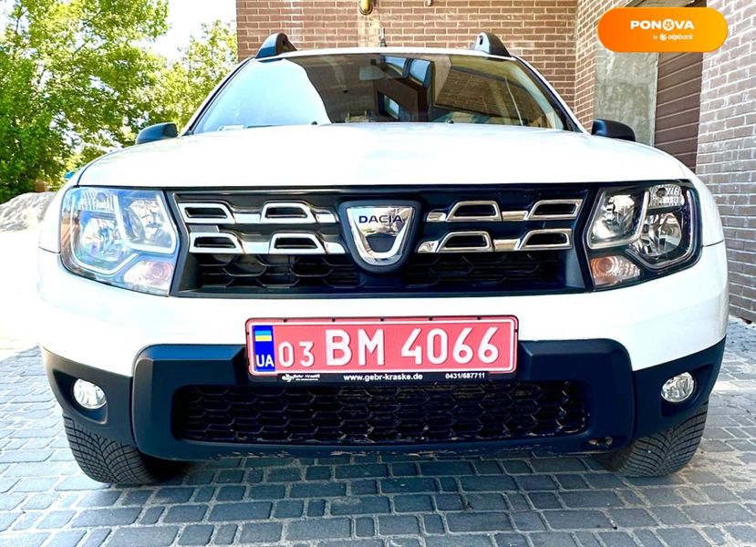 Dacia Duster, 2016, Бензин, 1.6 л., 135 тис. км, Позашляховик / Кросовер, Білий, Бердичів Cars-Pr-55424 фото