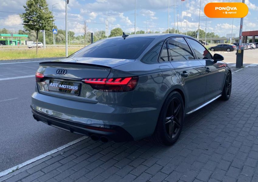 Audi S4, 2019, Бензин, 3 л., 45 тыс. км, Седан, Серый, Киев 52933 фото