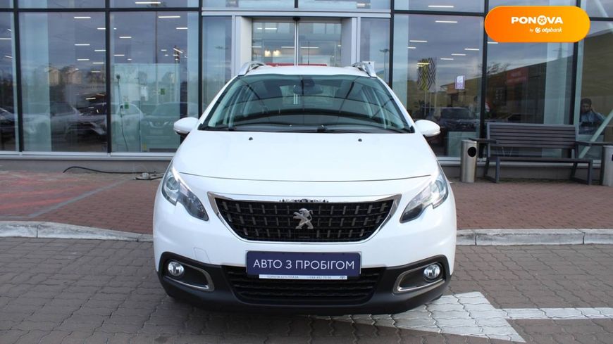 Peugeot 2008, 2018, Бензин, 1.2 л., 48 тис. км, Позашляховик / Кросовер, Білий, Київ 34126 фото