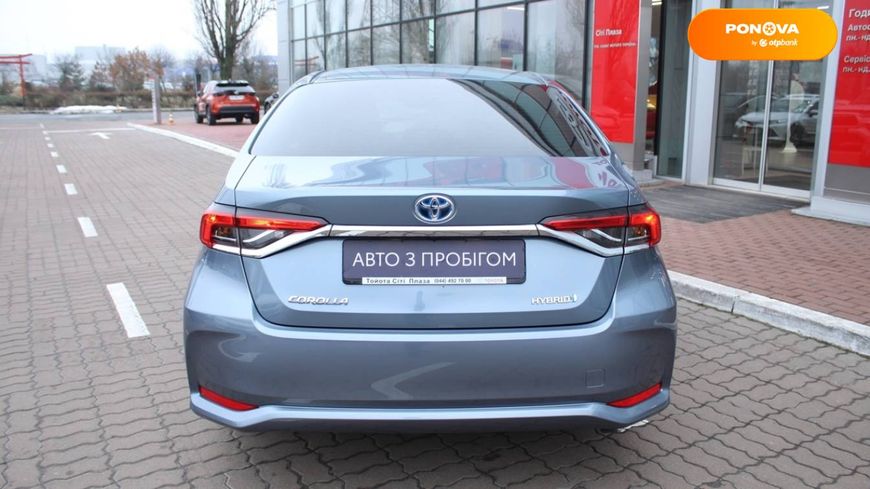 Toyota Corolla, 2019, Гібрид (HEV), 1.8 л., 55 тис. км, Седан, Сірий, Київ 20121 фото