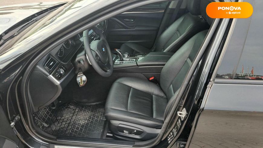 BMW 5 Series, 2015, Дизель, 2 л., 280 тис. км, Седан, Чорний, Хмельницький 111009 фото