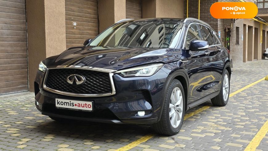 Infiniti QX50, 2018, Бензин, 2 л., 77 тис. км, Позашляховик / Кросовер, Синій, Вінниця 99285 фото