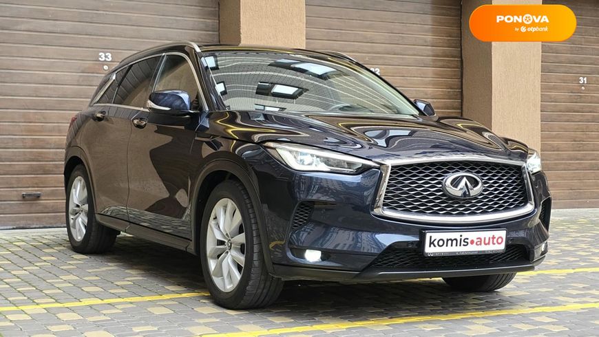 Infiniti QX50, 2018, Бензин, 2 л., 77 тис. км, Позашляховик / Кросовер, Синій, Вінниця 99285 фото