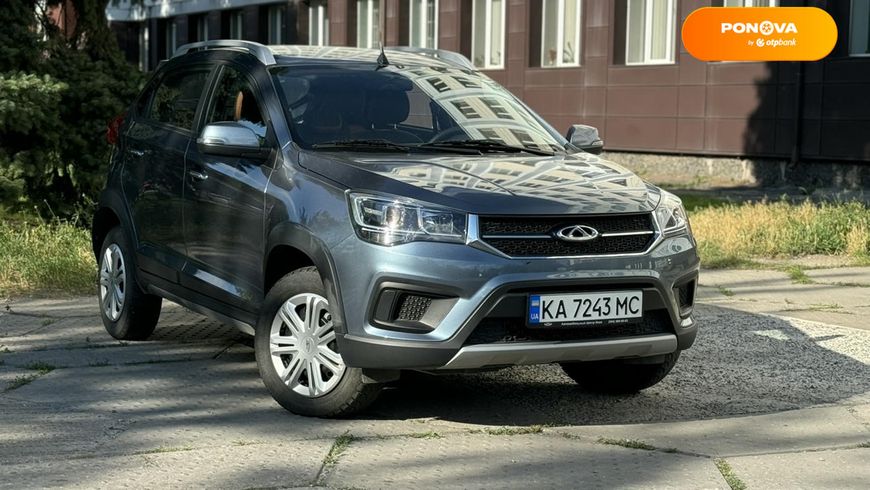 Chery Tiggo 2, 2021, Бензин, 1.5 л., 22 тис. км, Позашляховик / Кросовер, Сірий, Дніпро (Дніпропетровськ) 102604 фото