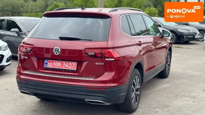 Volkswagen Tiguan, 2019 г., Бензин, 180 тыс. км, Внедорожник / Кроссовер, Красный, Полтава AT-10419555 фото