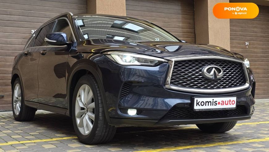 Infiniti QX50, 2018, Бензин, 2 л., 77 тис. км, Позашляховик / Кросовер, Синій, Вінниця 99285 фото