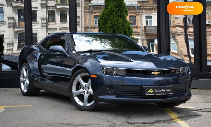 Chevrolet Camaro, 2014, Бензин, 3.6 л., 155 тыс. км, Купе, Синий, Киев 51376 фото