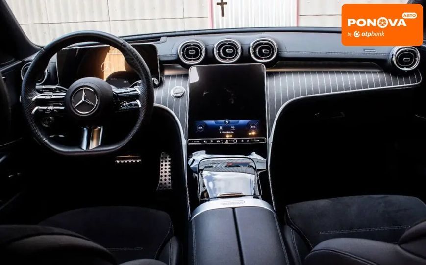 Mercedes-Benz C-Class, 2022 р., Гібрид (PHEV), 38 тис. км, Седан, Чорний, Львів AT-10418204 фото