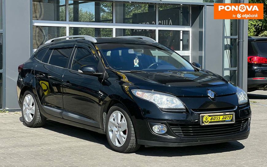 Renault Megane, 2013, Дизель, 1.46 л., 240 тис. км, Універсал, Чорний, Івано-Франківськ 47631 фото